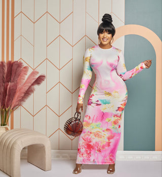 She's Art midi Dress