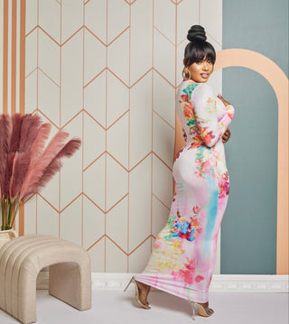 She's Art midi Dress