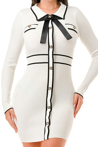 CC PEPPY KNIT DRESS