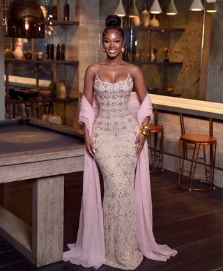 Blush Radiance Gown