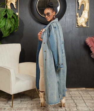 DOWNTOWN DENIM COAT