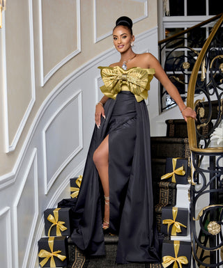 Stephane oversized Bow Gown