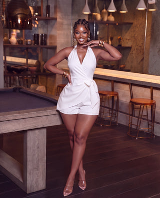 White Tilma Romper