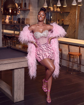 Love this way  Crystal Corset fur Dress