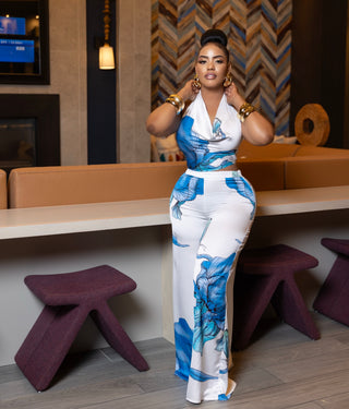 Blue Dalia set