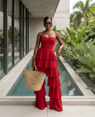 Riviera Tiered Jumpsuit