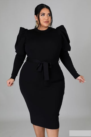 Sammy puff sleeves dress