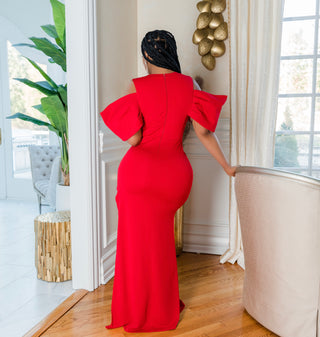 Lizzy High slit Dress