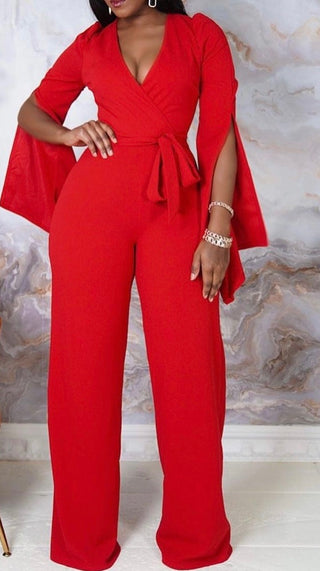 Terria jumpsuit ( Red )