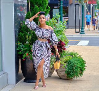socialite skirt set