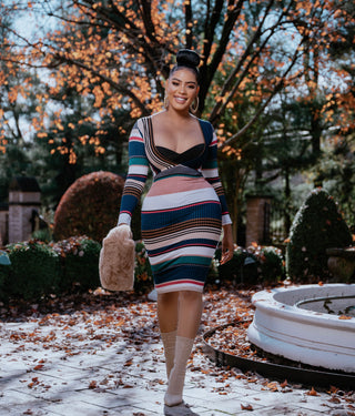 Louise midi dress