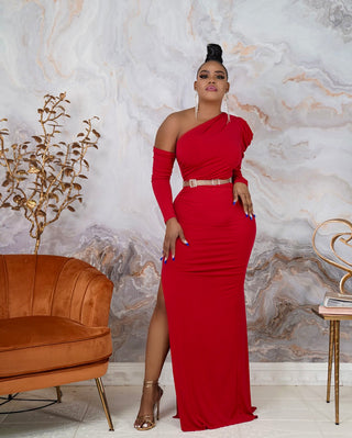 statement to make maxi dress