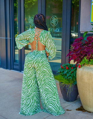 Come Closer wide leg jumpsuit