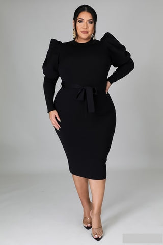 Sammy puff sleeves dress