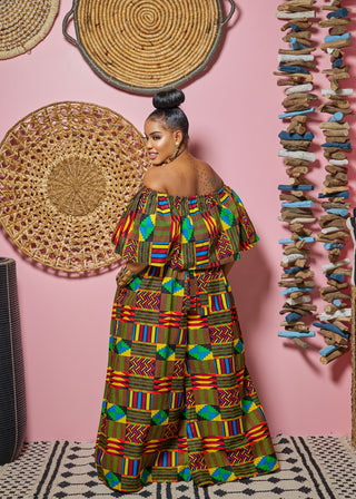 AFROCENTRIC PALAZZO 3PCS PANTS SET