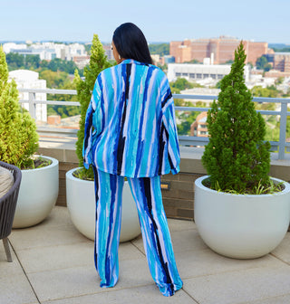 OCEAN BLUE THREE PIECE SET