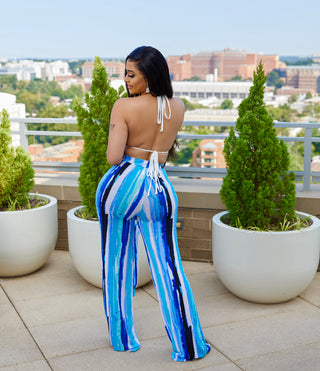 OCEAN BLUE THREE PIECE SET