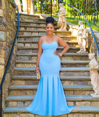 Eleazar Blue gown
