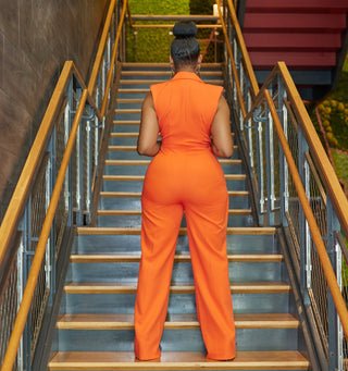 INDIVAR ORANGE JUMPSUIT