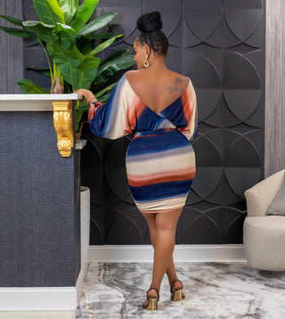 Min min ballon sleeves dress