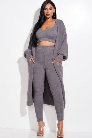 cozy knit 3 piece set