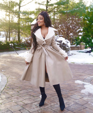 Livin life trench coat