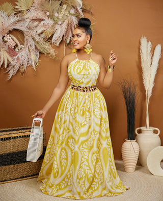 YELLOW ROKSANA MAXI DRESS