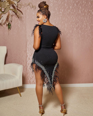 MARISSA RHINESTONE DRESS