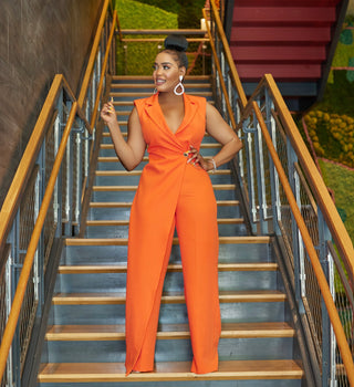 INDIVAR ORANGE JUMPSUIT