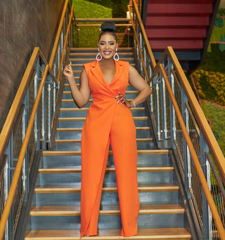 INDIVAR ORANGE JUMPSUIT