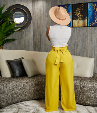 Berline paper bag pants