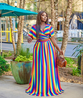 Dawn MAXI SKIRT SET ( plus size )
