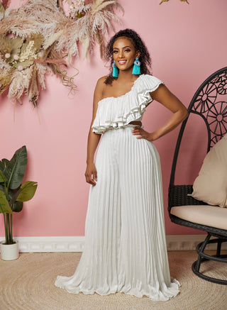 LAYLA PLEATED TWO PIECE SET