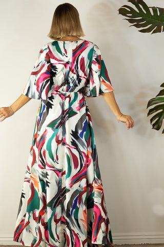 Art WORK MAXI DRESS