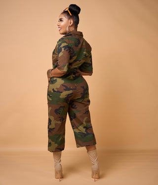 Tracy Camo jumpsuit